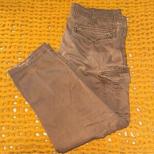 Arizona Jean Company Brown Cargo Pants Straight Fit